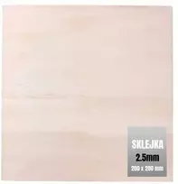 Oem Suapvalinta fanera - 3mm 200x200mm - Dizainas - Graviravimui