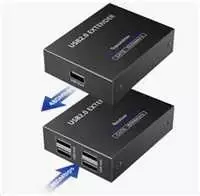 HUB USB PremiumCord PREMIUMCORD 4-port USB 2.0 extender do 150m po Cat5/Cat5e/Cat6