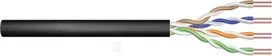 Digitus Professional U/UTP cat.5e PE kabelis lauko sausas juodas Fca DK-1511-V-5-OD /500m/