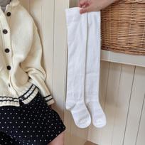Casual Non-Slip Thigh High Socks with Silicone Grip Korean Academic Style Over-Knee Socks Seamless Toe Design for School Fashion One Size