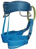 Black Diamond Juodas Diamond Kopimo diržas - Juodas Diamond Kid's Momentum Mėlynas