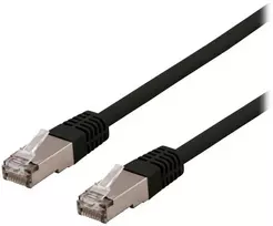 Deltaco SFTP-67SH, 7 m, Cat6, S/FTP (S-STP), RJ-45, RJ-45, juodas