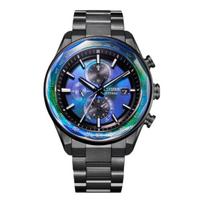 CITIZEN Attesa Series 100 Meters Waterproof Solar Quartz Titanium Strap 43.5mm Men's Watch Blue Dial AT8314-53L mėlyna