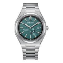CITIZEN Mechanical Watch Series 100m Waterproof Automatic Titanium Strap Men's Watch Green Dial NJ0180-80X mėlyna