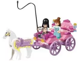 Konstruktorius Sluban Princess carriage M38-B0239, plastikas