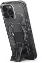 Skinarma dėklas Helio Apple iPhone 16 Pro Max 6.9" Magnetic Charging + Grip Stand juodos spalvos