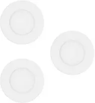 EGLO - 3 vnt. „Fueva-Z“ įleidžiamų šviestuvų rinkinys, baltos spalvos Ø8,5 - TW - „Zigbee“, „Bluetooth“