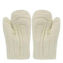 2Pcs Thickened Oven Mitts Heat-Resistant Kitchen Gloves Microwave Baking Gloves Machine Washable Essential Kitchen Tool for Hot Dishes 2pcs