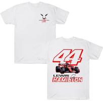 Lewis Hamilton Racing 44 T Shirt Women Men Fashion Cotton Tee Comfortable New Pattern Tracksuit High Street Short Sleeve Clothes S juoda