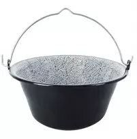 Emaliuotas katilas, vengriškas kabantis puodas, 9,5 l