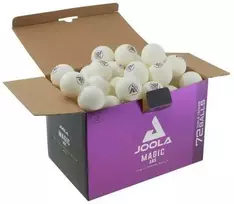 JOOLA Magic ABS stalo teniso kamuoliukų rinkinys iš 72 baltos spalvos