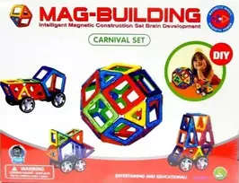 Magnetinis konstruktorius "Mag-Building" (36 detalės)