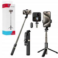 Kijek Selfie Stick Do Telefonu Gopro Statyw Uchwyt Tripod Pilot Bluetooth