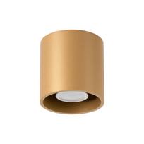 Spot Sufitowy Punktowy Okrągły Złoty Ø10 Cm 1Xgu10 10W Orbis Sl.1180 Sollux Lighting