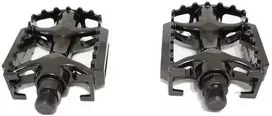Azimut Acs Pedalai Azimut MTB juodas Alu 9/16" su guoliais ir atšvaitais (1003)