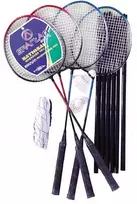 SPARTAN Power badmintono rinkinys su tinkleliu 4 žaidėjams