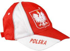 Czapka Z Daszkiem Kibica Bejsbolówka Mecz Polska