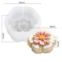 3D gėlės formos gėlių silikoninės formelės ledukams, pyragaičiams, želė, saldainiams, cukraus dekoravimui, kepimo įrankis, gėlių pyragaičių forma, virtuvė