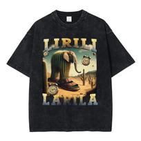 Italian Brainrot Tralalero Tralala Lirili Lrila Bombardiro Crocodilo Funny Meme T-Shirt Men Women Cotton Tees Y2k Tops S įvairiaspalvis