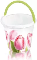 Wiadro su nadrukiem Tulipan 10 l BRANQ