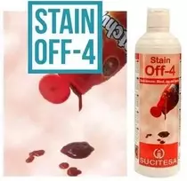 Sucitesa STAIN OFF-4 kraujo, kiaušinių ir padažų dėmių valiklis skalbimui - 700ml