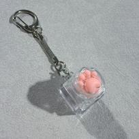 Silicone Soft Cat Claws Keyboard Fidget Crystal Keycap Keychain Stress Relief Fingertip Gadget Decompression
