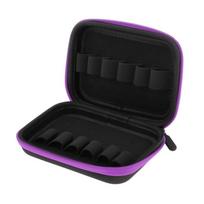 10ML Capacity Essential Oil Storage Bag Shockproof Perfume Box Essential Oil Case  for Home violetinė