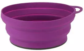Jungtine Karalyste Lifeventure Flexi Bowl violetinė sulankstomas dubenėlis
