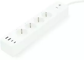 „Nedis SmartLife“ maitinimo ilgintuvas su „Wi-Fi“ | Hibridinis (CEE 7/7) / USB A / USB-C™ | 16 A | 3680 W | 2,00 m | 0–55 °C | „Android™“ / „IOS“ | „Weiss“