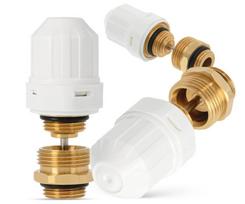 Zawór Termostatyczny Do Rozdzielacza M30X1.5 + Nypel 1/2X3/4  Wkładka