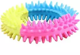 Pawise Rainbow World guminis žaislas šuniukams, L