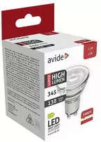 Avide LED lemputė 2.5W GU10 3000K 345lm
