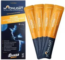 MOONLIGHT vakarienė vištiena su midijomis ir quinoa - skanėstai katėms - 4x15g