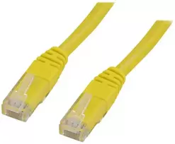 Deltaco TP-65GL, 5 m, Cat6, RJ-45, RJ-45, Geltonas