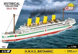 COBI HMHS Britannic laivo konstruktorius 1:700, 636 detalių