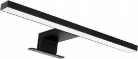 IDEUS Struhm Roxana 04468 sieninis šviestuvas vonios kambario sieninis šviestuvas galerija virš veidrodžio spindulio IP44 1x5W LED 4100K juoda/balta