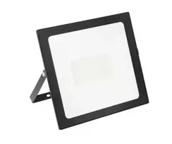 GTV 150W LED prožektorius, juodas, 4000K, IP65