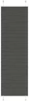 Plisuota žaliuze juoda 60x200 cm audinio plotis 59,4 cm