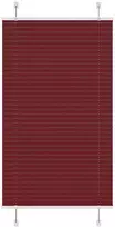 Plisuota žaliuze Bordo raudona 75x150 cm Audinio plotis 74,4 cm