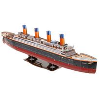 Puzzle 3D Statek Titanic Duży Model Do Składania Okręt 116 Elementów 81 Cm
