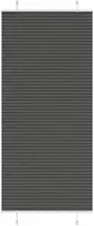 Plisuota žaliuze juoda 95x200 cm audinio plotis 94,4 cm