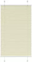 Plisuotas Blind Kreminis 80x100 cm Audinio plotis 79,4 cm