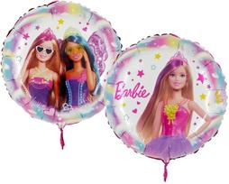 Balon Foliowy Laleczka Barbie Urodziny Party 45Cm