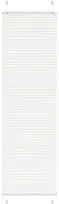 plisuota žaliuze balta 65x200 cm audinio plotis 64,4 cm