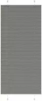 Plisuota žaliuze antracitas 85x200 cm audinio plotis 84,4 cm