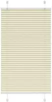 Plisuotas Blind Kreminis 75x100 cm Audinio plotis 74,4 cm