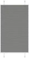 Plisuota žaliuze antracitas 75x150 cm audinio plotis 74,4 cm