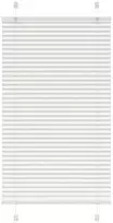 plisuota žaliuze balta 70x150 cm audinio plotis 69,4 cm