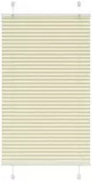 Plisuotas Blind Kreminis 70x100 cm Audinio plotis 69,4 cm
