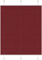 Plisuota žaliuze Bordo raudona 105x150 cm Audinio plotis